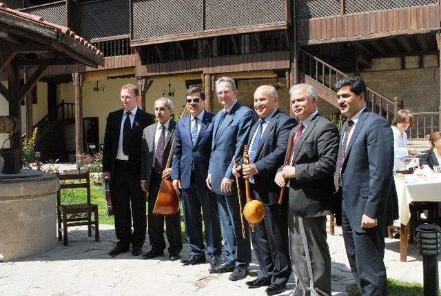 Belçika'nın Ankara Büyükelçisi Trenteseau Burdur’da
