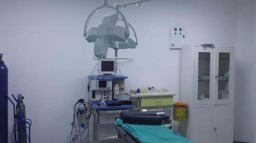 Gerc&uuml;ş Devlet Hastanesi Ameliyathanesi Yenilendi