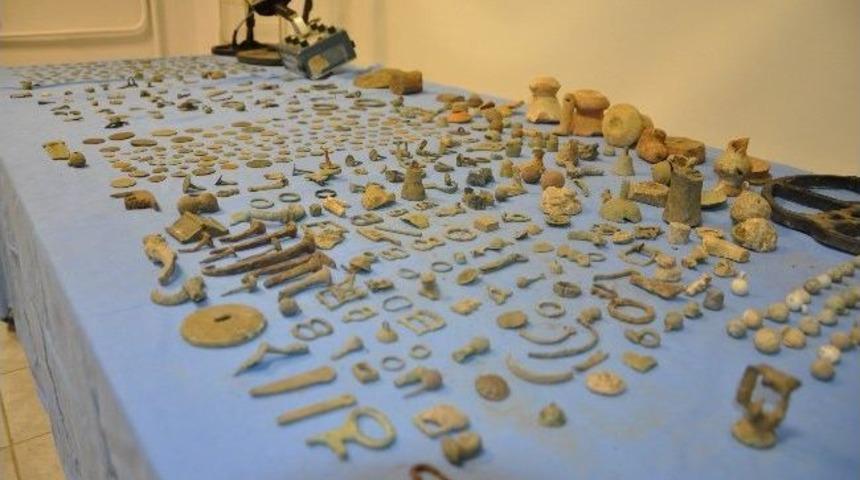 Tekirdağ'da 2 Bin Yıllık Tarihi Eser Ele Ge&ccedil;irildi
