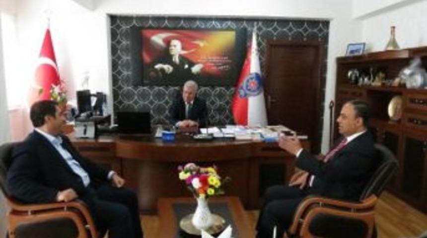 Ticaret Borsasından Emniyet M&uuml;d&uuml;r&uuml; Uluayak&rsquo;a Ziyaret