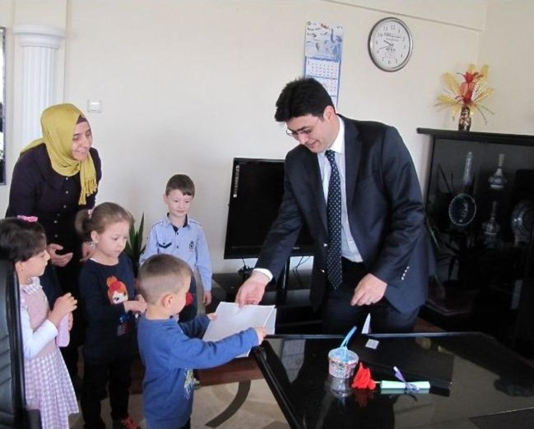 Hisarcık&rsquo;ta Minikler Kutlu Doğum Haftasını Unutmadı