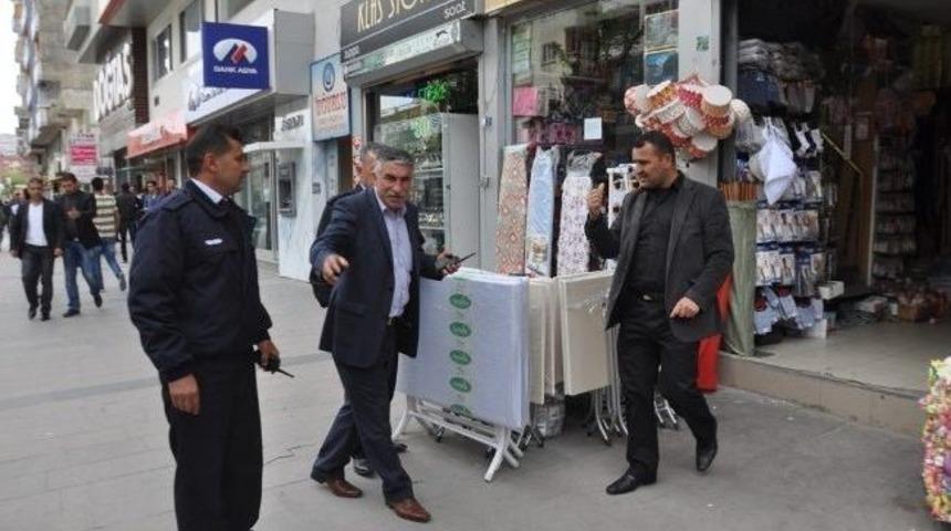Siirt'te Kaldırım İşgallerine Karşı Denetim Başlatıldı