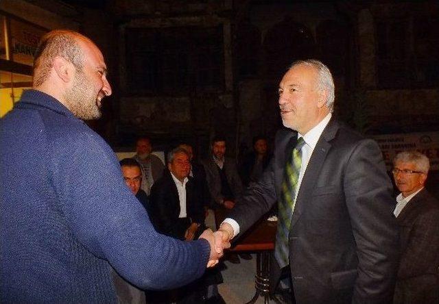 Başkan Kamil Saraçoğlu Halkla Buluştu