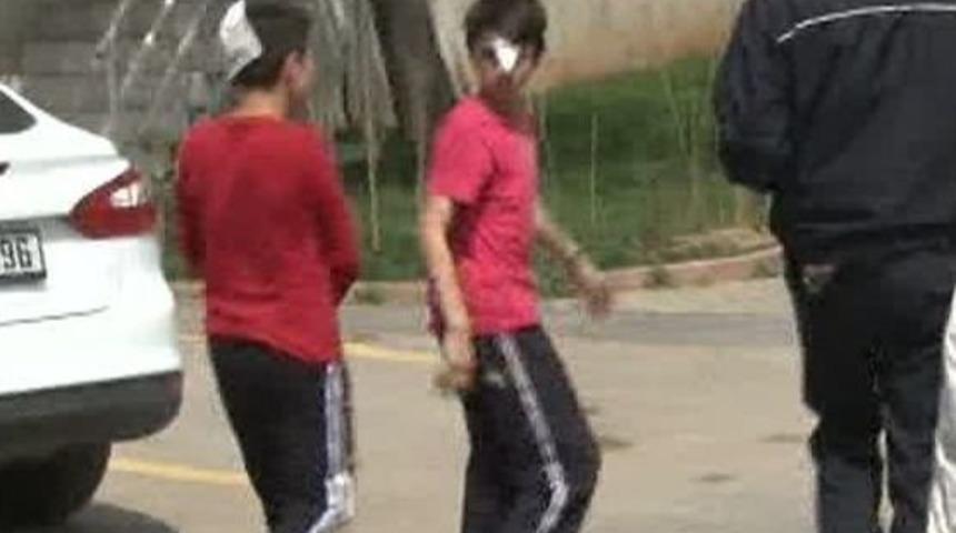 (&ouml;zel Haber) Ortaokul &Ouml;ğrencilerine Muştalı Saldırı