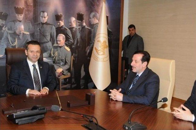 Başkan Tok’tan Vali Aksoy’a Ziyaret