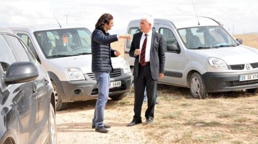 Vali Koca, Karaman-ereğli B&ouml;l&uuml;nm&uuml;ş Yol &Ccedil;alışmalarını İnceledi