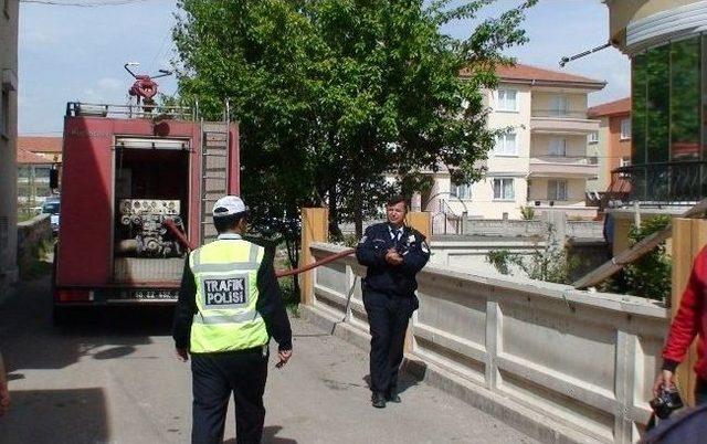 Aksaray da Yangın: 1 Yaralı 2