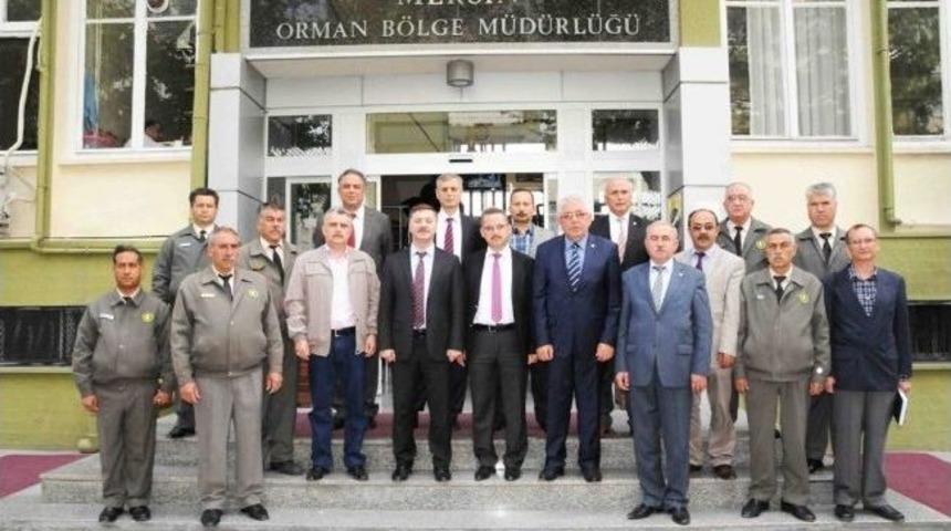 Orman Muhafaza Memurları Ve Emekliler Derneği'nden Ziyaret