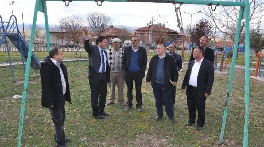 Başkan Kalın İl&ccedil;edeki Parkları Gezdi