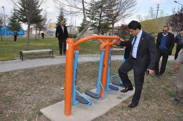 Başkan Kalın İlçedeki Parkları Gezdi 1