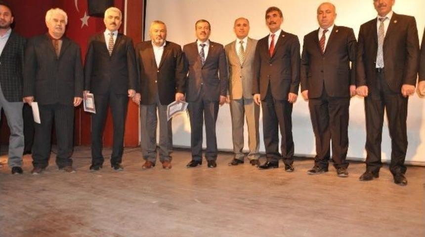 Sorgun Kaymakamı Levent Kılı&ccedil;'tan İl Genel Meclis &Uuml;yeleri, Muhtar Ve Belediye Başkanlarına Teşekk&uuml;r Belgesi