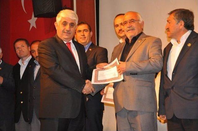 Sorgun Kaymakamı Levent Kılıç'tan İl Genel Meclis Üyeleri, Muhtar Ve Belediye Başkanlarına Teşekkür Belgesi