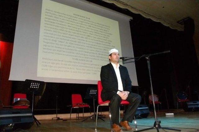 İl Müftülüğü Kutlu Doğum Haftası Konferansı 1