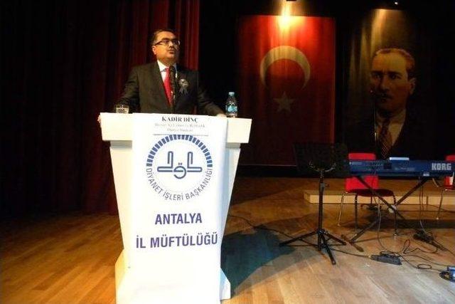 İl Müftülüğü Kutlu Doğum Haftası Konferansı 2
