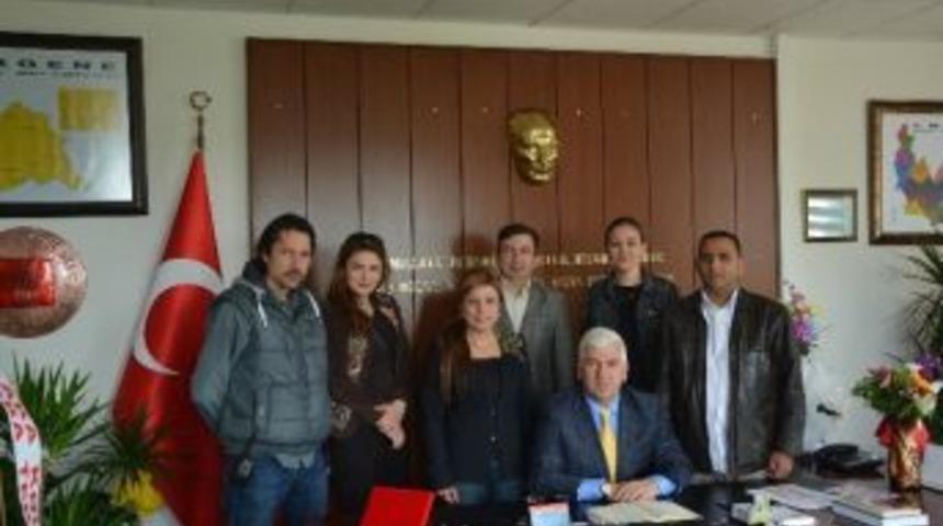 Medya Mensupları Y&uuml;ksel&rsquo;i Ziyaret Etti