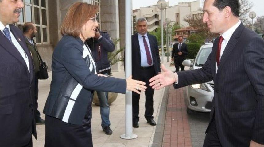 Başbakan Yardımcısı İşler&rsquo;den Başkan Şahin&rsquo;e Ziyaret