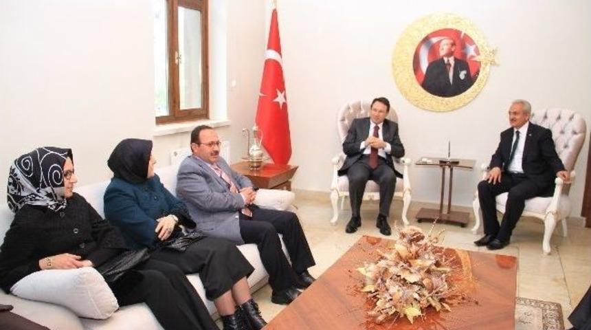 Başkan Başsoy Vali Akdemir&rsquo;i Makamında Ziyaret Etti