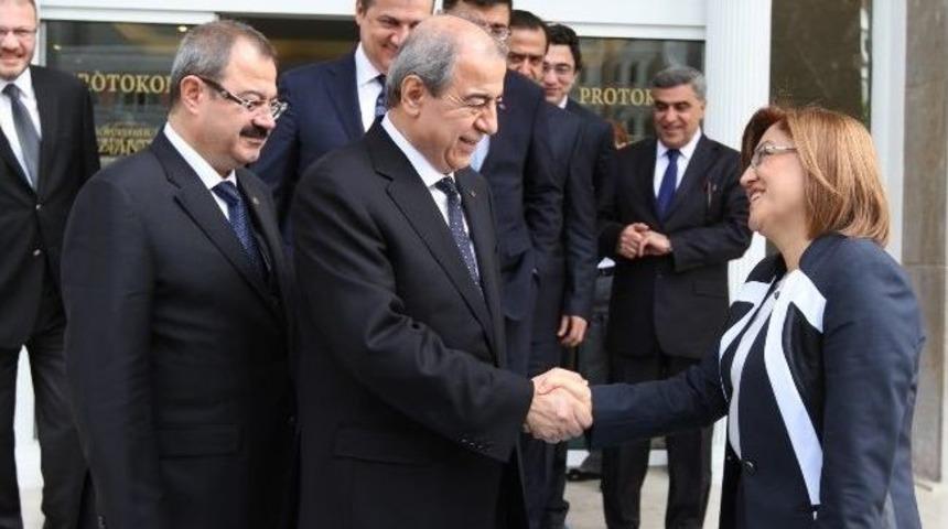 Sanko'dan Başkan Şahin&rsquo;e Tebrik Ziyareti