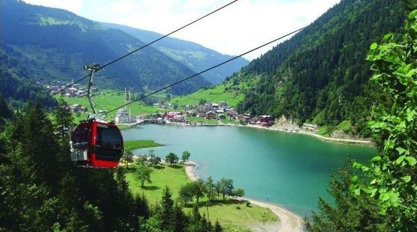 Uzung&ouml;l Teleferik İhalesi İmzalandı