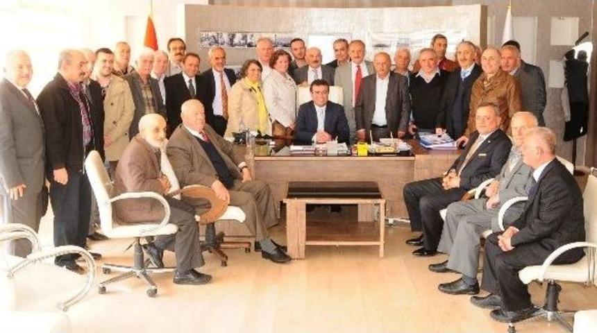 Atakum Belediye Başkanı Taş&ccedil;ı'ya Ziyaretler