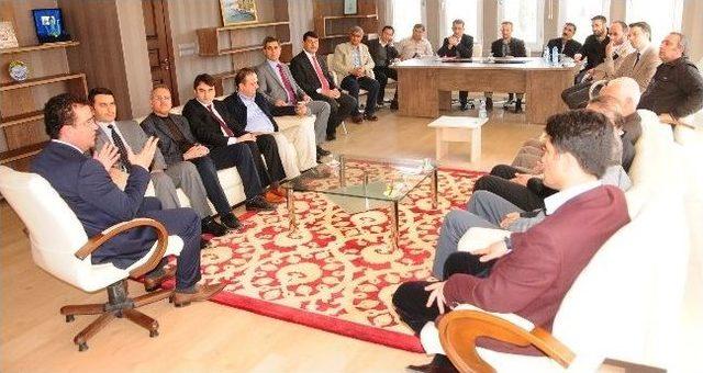 Atakum Belediye Başkanı Taş&ccedil;ı ya Ziyaretler 3