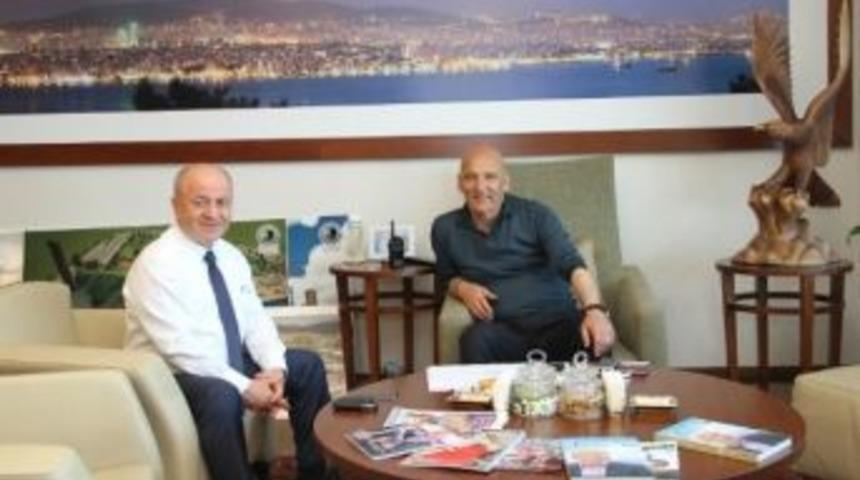 Başkan Altınok &Ouml;z&rsquo;e, Selami &Ouml;zt&uuml;rk&rsquo;ten Ziyaret