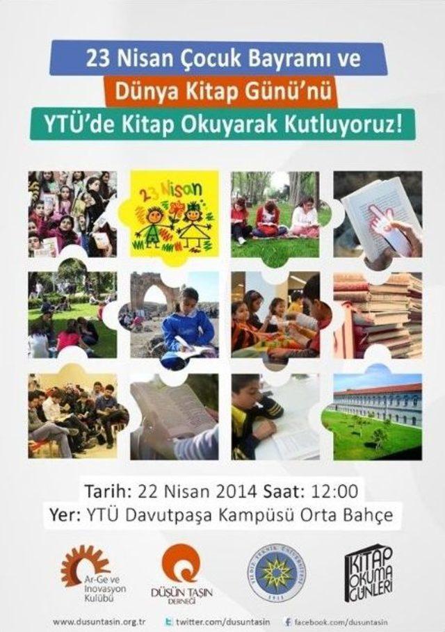 &Ccedil;ocuklar 23 Nisan a Kitap Okuyarak Girecek 1