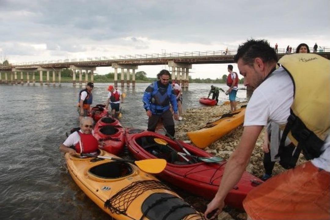 &Uuml;&ccedil; Nehrin Buluştuğu Edirne'de Kano Etkinliği