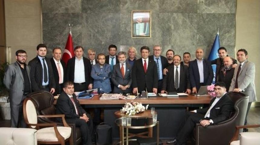 İygad Y&ouml;netimi Başkan Temel Karadeniz&rsquo;i Ziyaret Etti