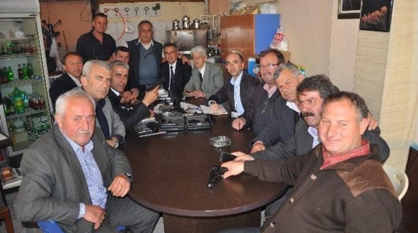 L&uuml;leburgaz'da Muhtarlara Silah Tanıtımı