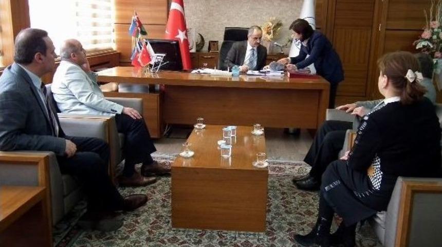 İhlas Grubu&rsquo;ndan Başkan Aydın&rsquo;a Ziyaret