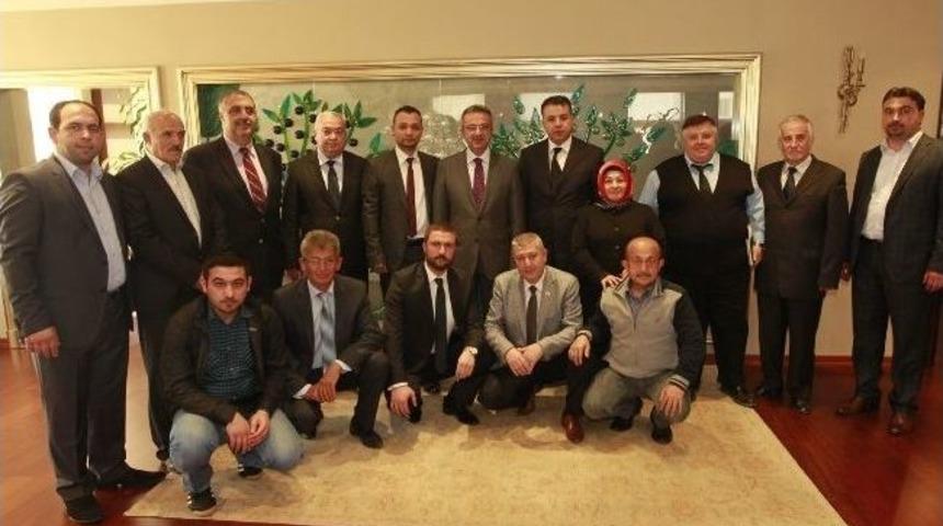 Derneklerden Başkan K&ouml;şker&rsquo;e Hayırlı Olsun Ziyaretleri