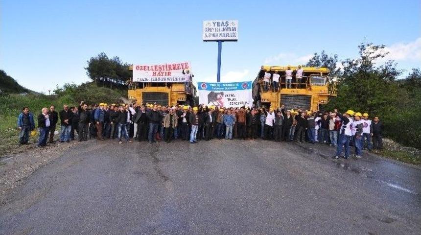 Enerji Ve Maden İş&ccedil;ileri Giriş &Ccedil;ıkışları Kapattı