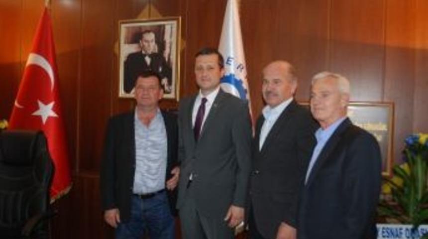 Akarsu Birlik Kooperatifi Y&ouml;netiminden Başkan Akay&rsquo;a Ziyaret