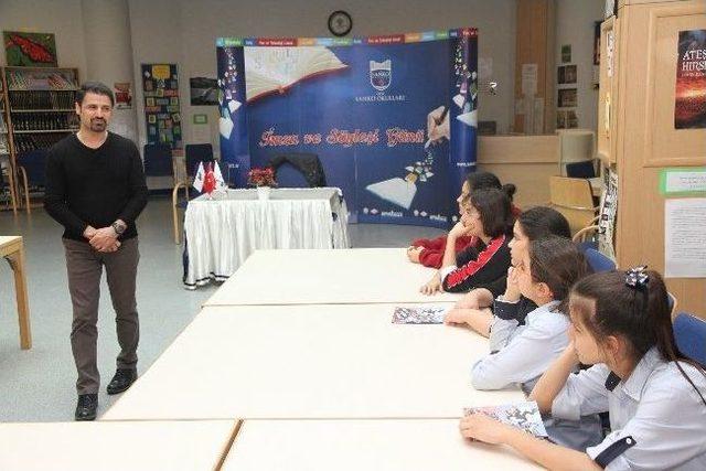 Yazar Toprak Işık, Sankolu &Ouml;ğrenciler İle At&ouml;lye &Ccedil;alışması Yaptı 2