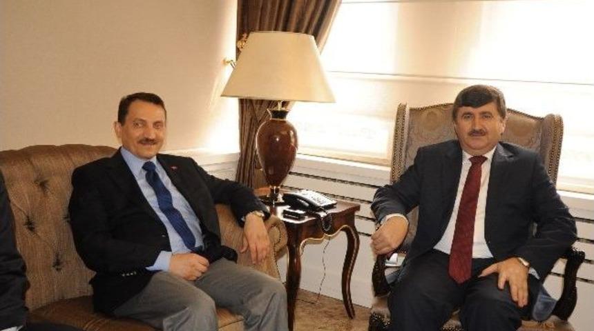 Bik Genel M&uuml;d&uuml;r&uuml; Atalay, Trabzon Valisi &Ouml;z'&uuml; Makamında Ziyaret Etti