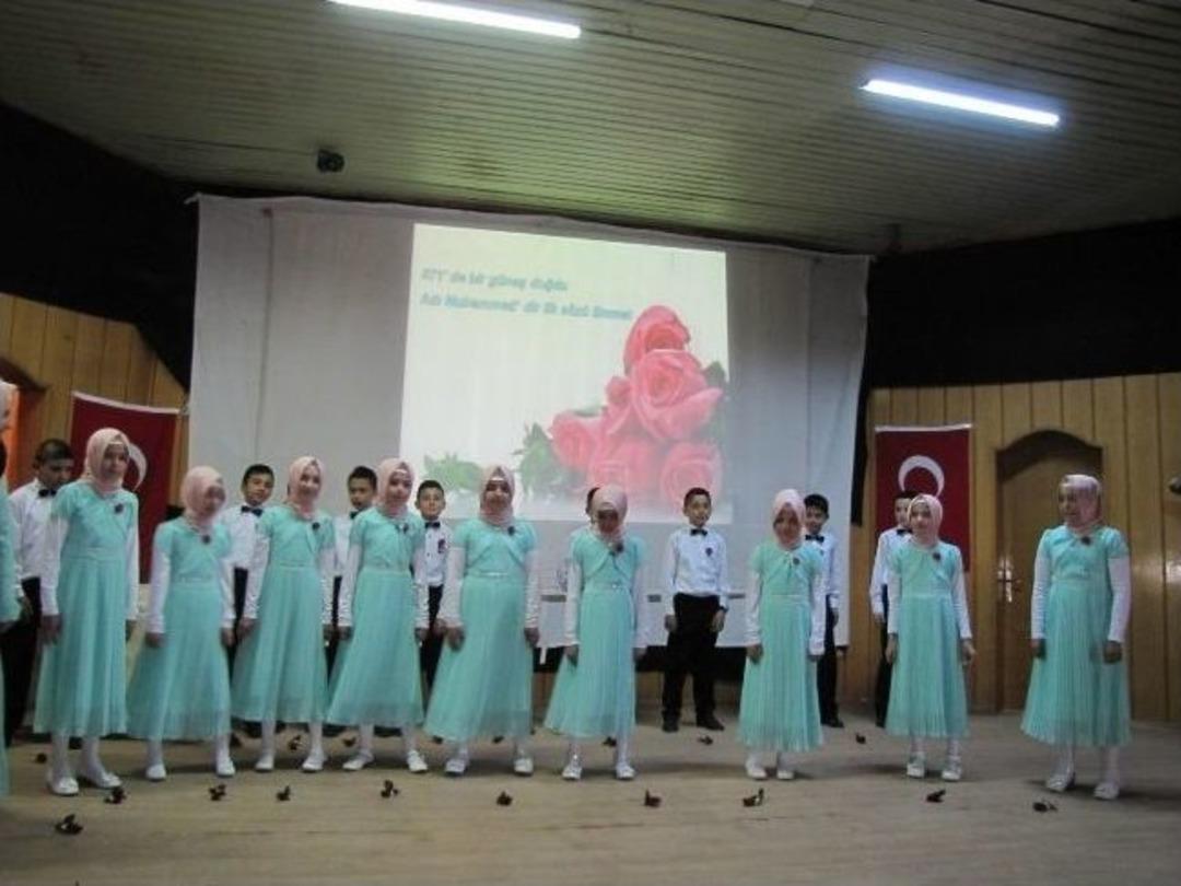 Hisarcık İhl &Ouml;ğrencilerinden Kutlu Doğum Haftası Programı