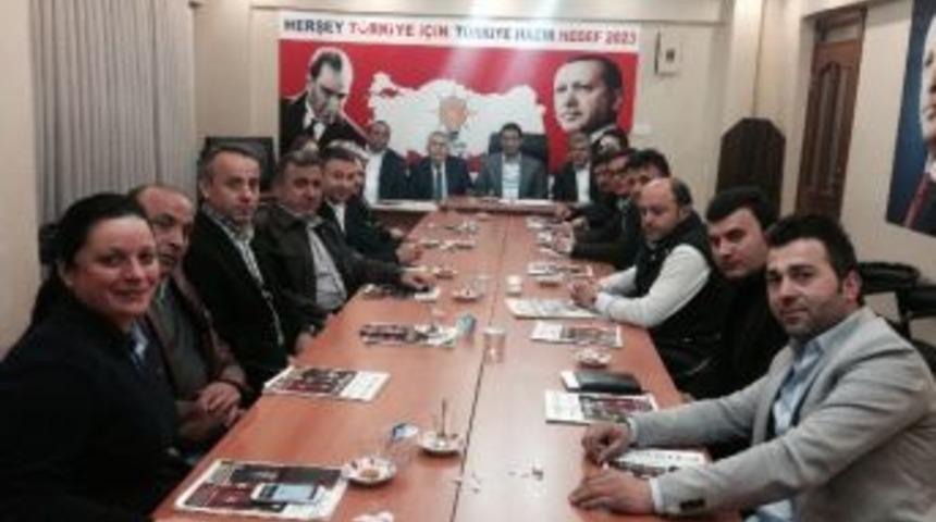 Durdubaş’tan Devrek Ak Parti Teşkilatına Teşekkür Ziyareti