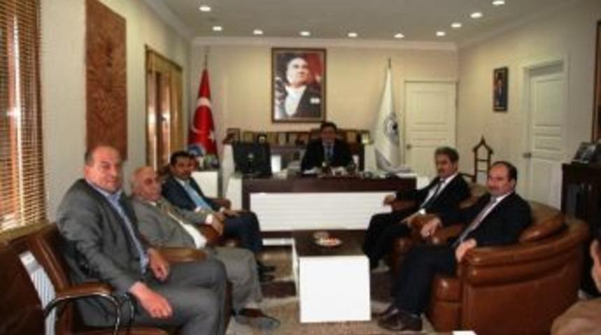 İl Milli Eğitim M&uuml;d&uuml;r&uuml; Altınkaynak'tan Pazaryeri Belediye Başkanı Yal&ccedil;ın'a Ziyaret