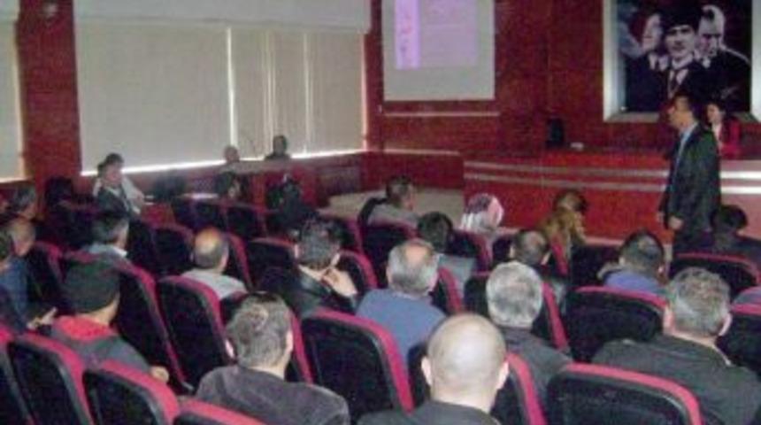 G&uuml;m&uuml;şhane Denetimli Serbestlik M&uuml;d&uuml;rl&uuml;ğ&uuml;nden Kanser Konferansı