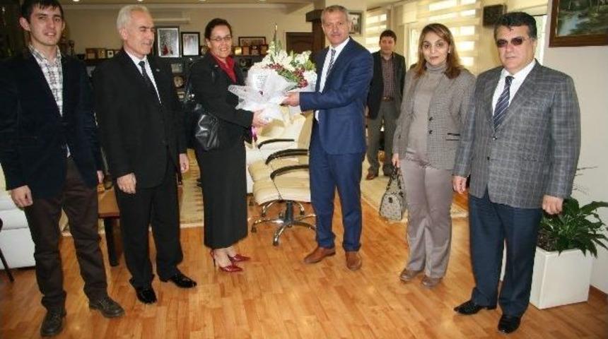 Başkan Dişli&rsquo;ye Eğitimcilerden Ziyaret