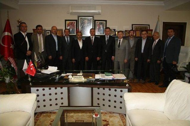 Başkan Dişli&rsquo;ye Eğitimcilerden Ziyaret 2