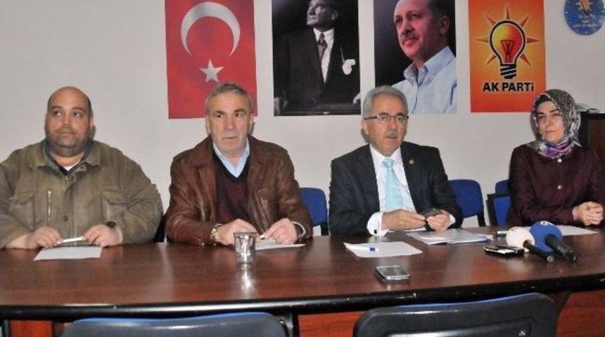 Ak Partili Coşkun: "yalova'ya Zarar Veriyorlar"