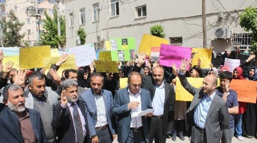 Bismil'de Mısır Protestosu