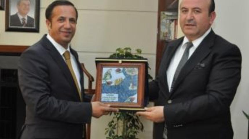 Konsiad&rsquo;dan Başkan Toltar'a Ziyaret