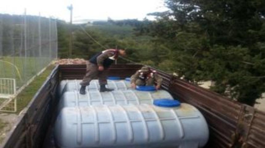 Jandarma Akaryakıt Ka&ccedil;ak&ccedil;ılığına İzin Vermiyor