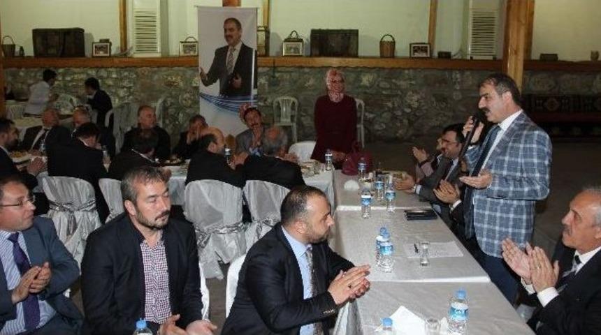 Başkan Din&ccedil;, Meclis &Uuml;yeleri Ve Muhtarlarla Buluştu