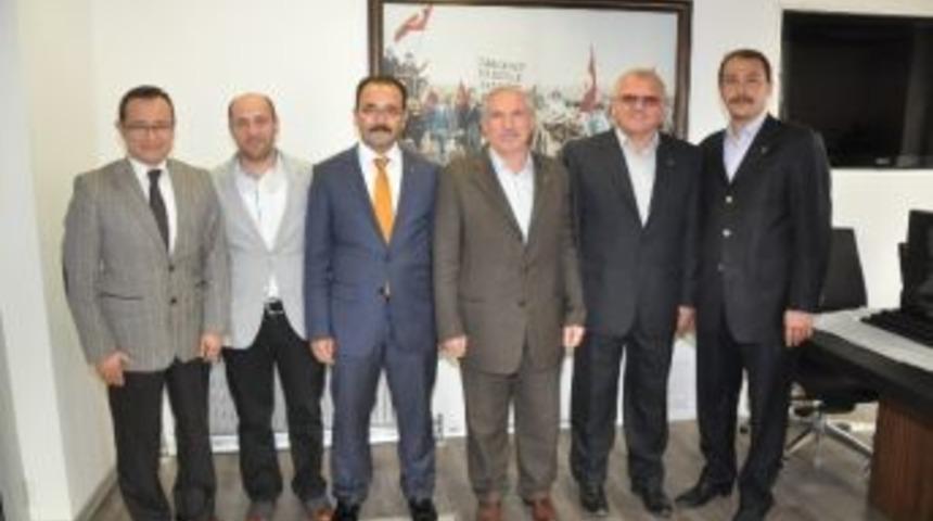 Uşak M&uuml;siad&rsquo;tan Başkan Nurullah Cahan&rsquo;a Ziyaret