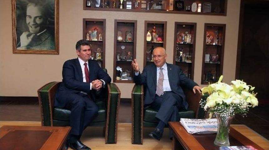 Feyzioğlu, Yaşar&rsquo;ı Ziyaret Etti