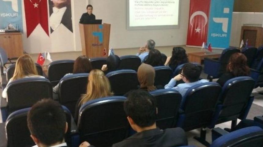 İş-kur Personeline Kanserden Korunma Yolları Anlatıldı
